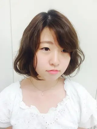 ショート パーマ 髪質改善のプロ✨りな さんのヘアスタイル