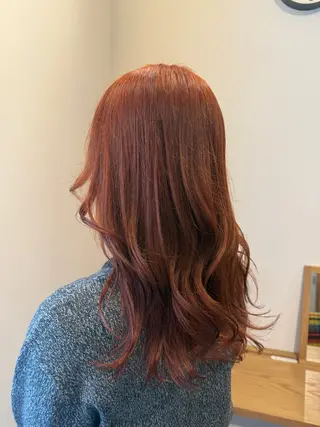 ロング カラー ‎🤍江坂 ハヤシアヤナ‎🤍のヘアスタイル