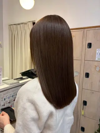 セミロング ハイレート🤍🫧 池田のヘアスタイル