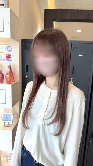 ロング レイヤーカットモデ ル募集中❄️横田のヘアスタイル