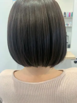ミディアム 永田 よしはるのヘアスタイル