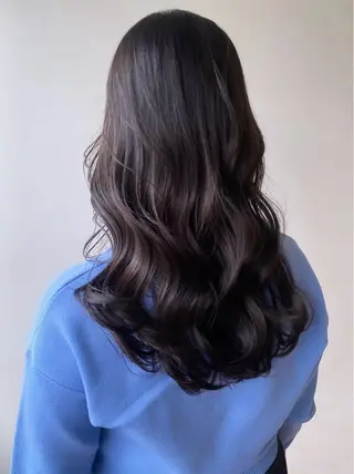 ロング 佐藤 智春のヘアスタイル