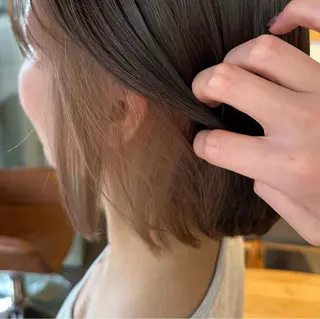 ショート カラー レイヤー/ヘアセット 💐nao.のヘアスタイル