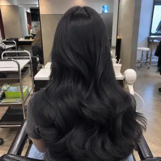 ロング カラー 🍯傷ませないカラー 髪質改善🍯彪雅のヘアスタイル
