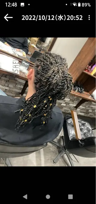 ロング ヘアアレンジ 志賀 千鶴のヘアスタイル