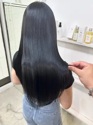ロング カラー 髪質改善/レイヤー ストウシンゴのヘアスタイル