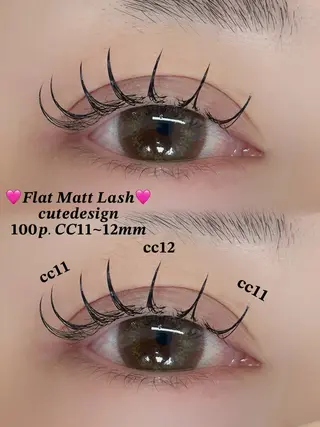 マツエク・マツパ NAVY eye / an🎀のマツエク・マツパデザイン