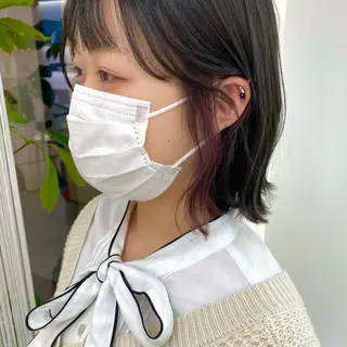 セミロング Okamura Chisatoのヘアスタイル