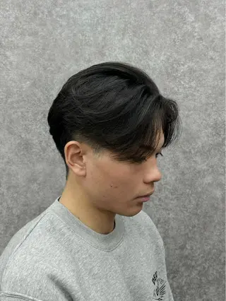パーマ メンズ センターパート特化 🌹RIO🌹のヘアスタイル