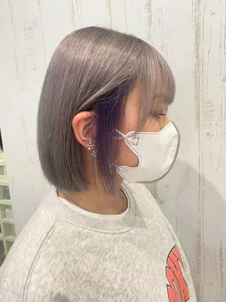 ショート カラー 桑原 由理のヘアスタイル