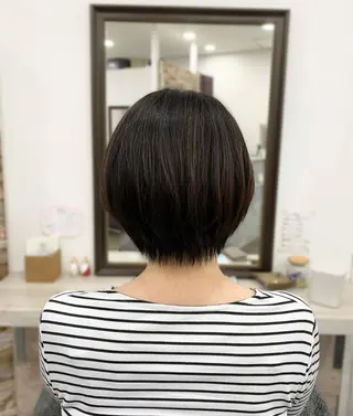 ショート 中崎町／似合わせ cut🔸山路ナオコのヘアスタイル