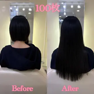 ロング シールエクステ ♡SAORI♡のヘアスタイル