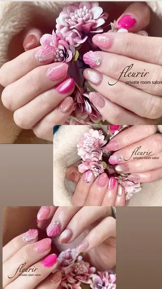 ネイル フルリール 【プライベートサロンのネイルデザイン