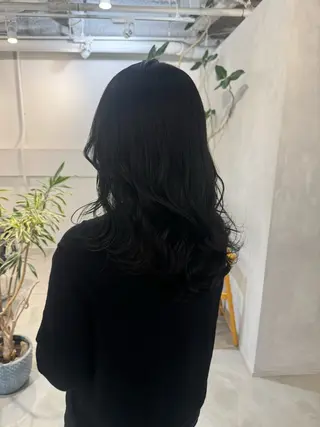 セミロング 新宿/顔周りカット +レイヤー=しずく♩のヘアスタイル