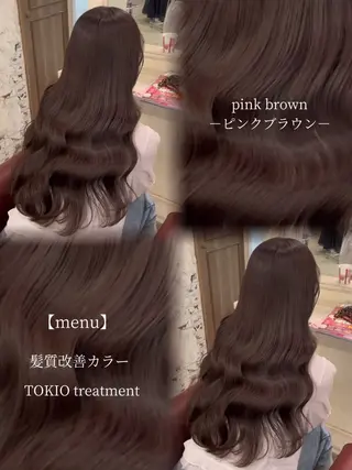 ロング カラー 髪質改善🫧 カラー特化/Hinaのヘアスタイル