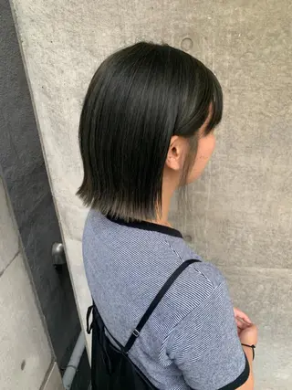 ショート カラー ヘアアレンジ キッズ アイブロウ 垢抜けカラー ヒロムのヘアスタイル