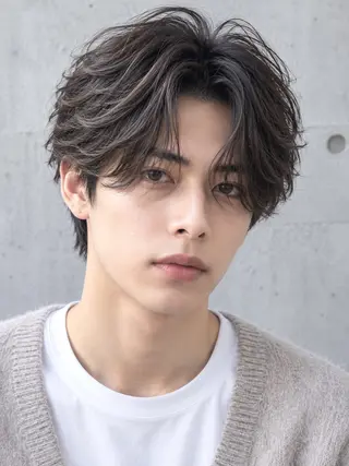 ショート パーマ メンズ 🔮メンズ縮毛矯正 メンズパーマ💎竹永のヘアスタイル