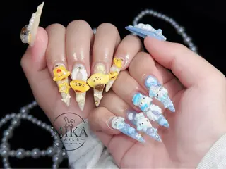ネイル 🦊Genie🦊 Mika Nailsのネイルデザイン