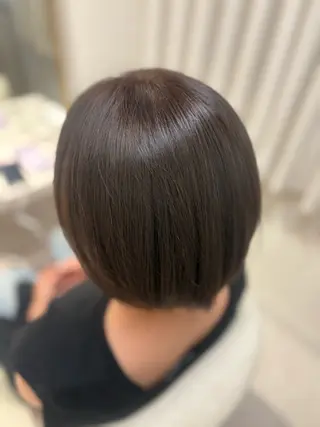 ショート カラー みゅう／韓国：網紅： トレンドヘアのヘアスタイル