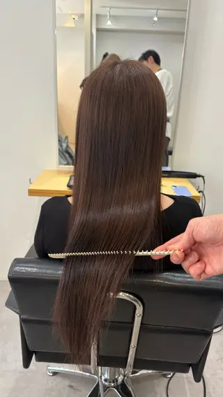 ロング aguhair ひなののヘアスタイル