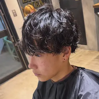 パーマ メンズ reeed konnoのヘアスタイル