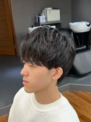 ショート メンズ メンズカット✂️ スキンフェード伊藤陸のヘアスタイル