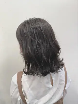ミディアム カラー HAREru. モデル募集【戸塚】のヘアスタイル
