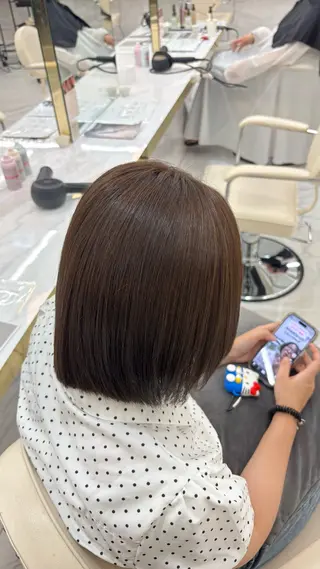 ロング カラー 韓国🇰🇷모모 /透明感カラーのヘアスタイル