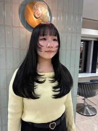ロング 🌿新宿 カットモデル🫧のヘアスタイル