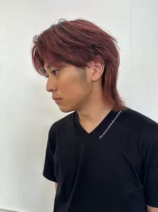 ミディアム カラー メンズ 🫧ヒシダアキ taboo.i🫧のヘアスタイル