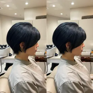 ショート ショート/くびれボブ /MAHIROのヘアスタイル