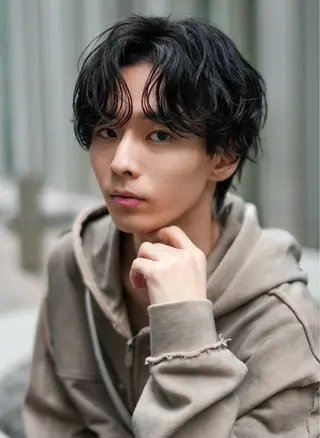 ショート パーマ メンズ 加藤拓海 /モデル募集中のヘアスタイル