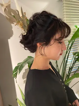 ヘアアレンジ 大人girly🛋️ 🤍yukakoのヘアスタイル