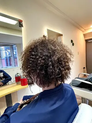 ミディアム カラー パーマ メンズ大歓迎‼︎ ✨seigo✨のヘアスタイル