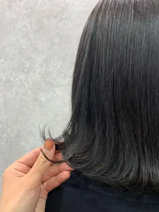 ミディアム カラー ヘアアレンジ たなか りなのヘアスタイル