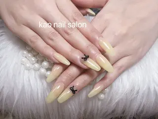 ネイル kao nail マグネット/長さだしのネイルデザイン