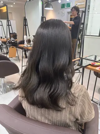 ロング 🪞透明感カラー🫧 縮毛矯正🥇かずきのヘアスタイル