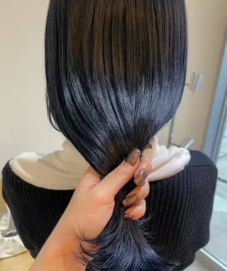 セミロング カラー mir MIYUのヘアスタイル