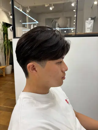 パーマ メンズ ハードパーマ Rico💜のヘアスタイル
