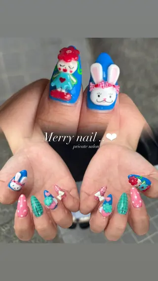 ネイル Merry nail .. ❤︎ Maiのネイルデザイン
