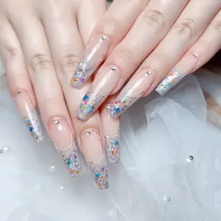 ネイル M🌷nail 長さだし専門店のネイルデザイン