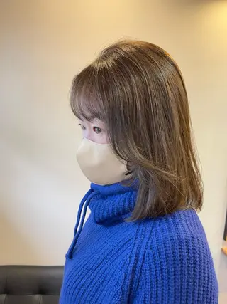 セミロング nowhere ノーウェアのヘアスタイル