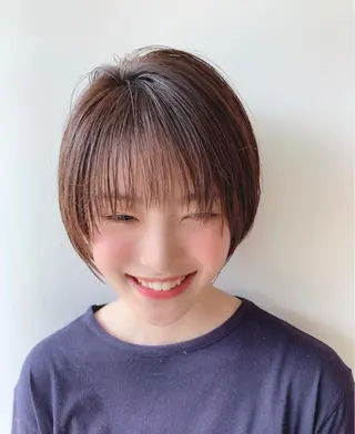 ショート 🎉骨格矯正カット ばば　としまさのヘアスタイル
