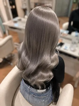 セミロング Mirashy 成田のヘアスタイル
