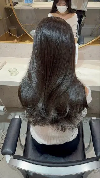 ロング カラー 【艶カラー】 じゅりのヘアスタイル