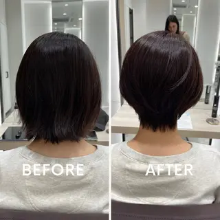 ショート 佐々木陸/ショート特 化/明るい白髪染めのヘアスタイル
