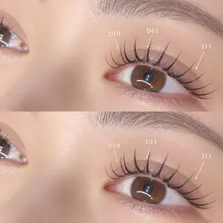 マツエク・マツパ 𝔼𝕃𝕃𝔸♡ 𝔸𝕐𝔸𝕂𝔸のマツエク・マツパデザイン