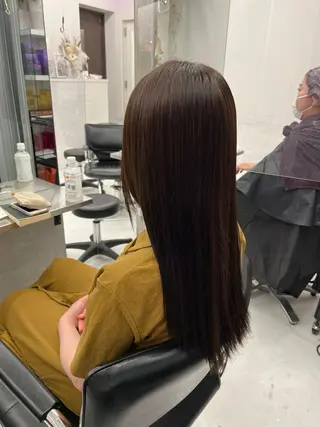 セミロング ロン毛美容師 タイチ👽のヘアスタイル