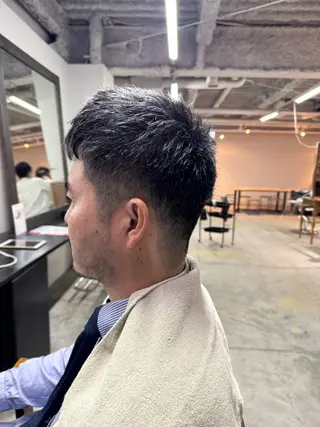 ショート メンズ 林 真那のヘアスタイル