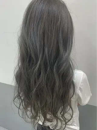 ロング カラー 小島 脩のヘアスタイル